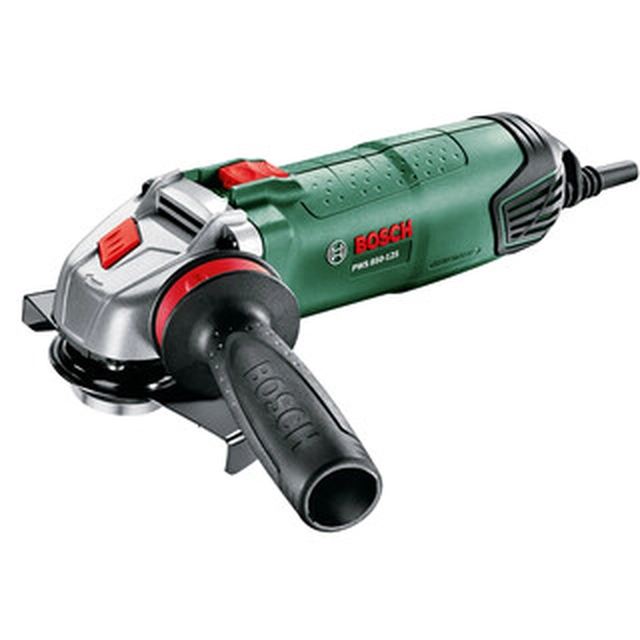 Bosch PWS 850-125 elektrická uhlová brúska 125 mm | 12000 RPM | 850 W | V kartónovej krabici