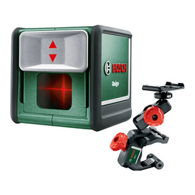 Bosch Quigo Red line laser Tehokas säde: 0 - 10 m | 2x kohde | Pahvilaatikossa