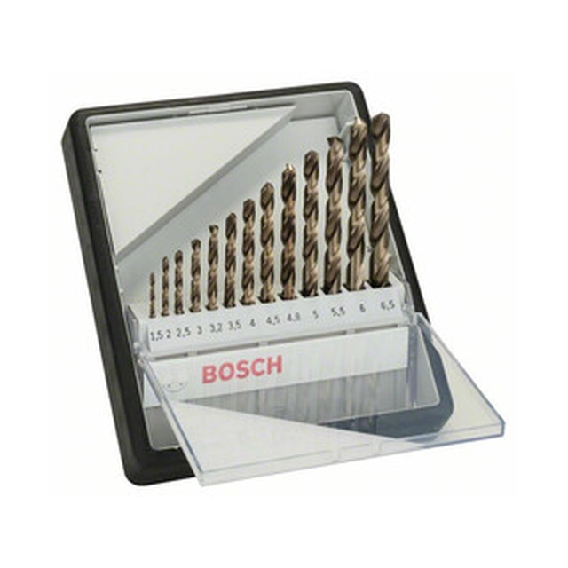 Bosch Robust Line hSS Co комплект свредла за метал 13 част
