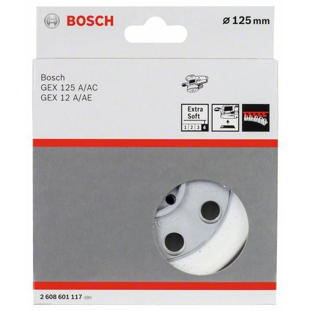 BOSCH slibeskiver ekstra bløde,125 mm