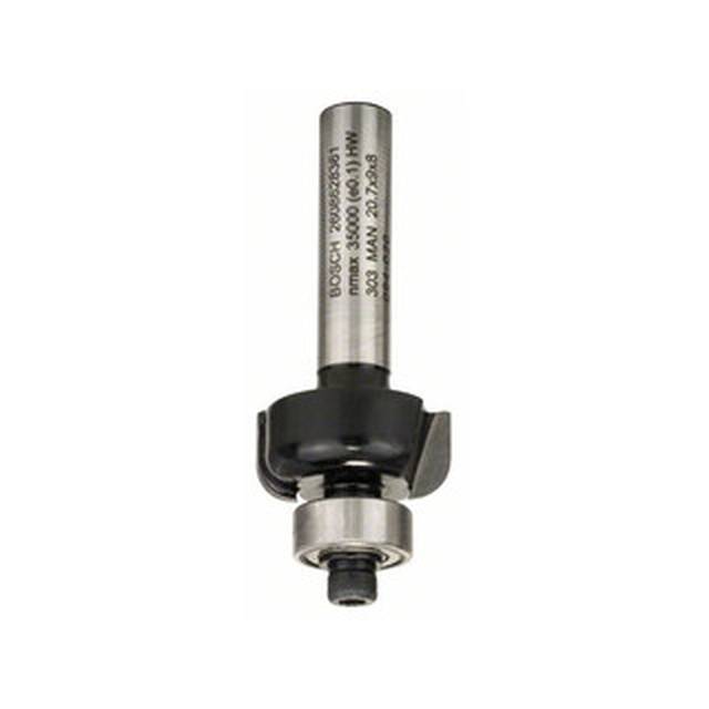 Bosch Standard profile milling cutter 8x20,7x53