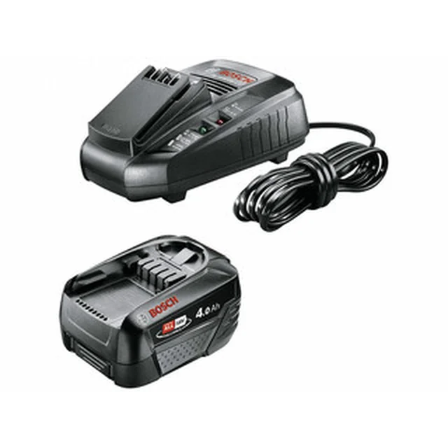 Bosch Starter Set 18 V akumulatoru un lādētāju komplekts 18 V | 4 Ah