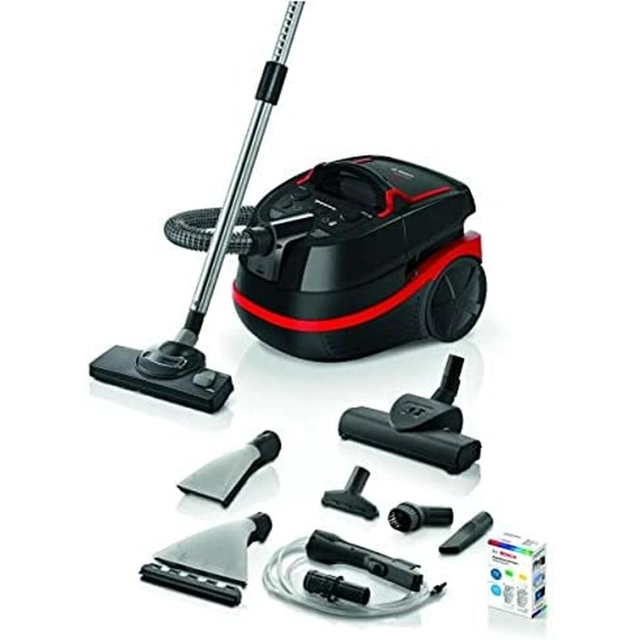 BOSCH stofzuiger BWD421POW Zwart/Rood 2100 W