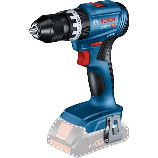 Bosch Trapano a percussione a batteria Bosch GSB 18V-45 Professional, 18V (blu/nero, 2x batteria agli ioni di litio 3.0Ah, in L-BOXX)