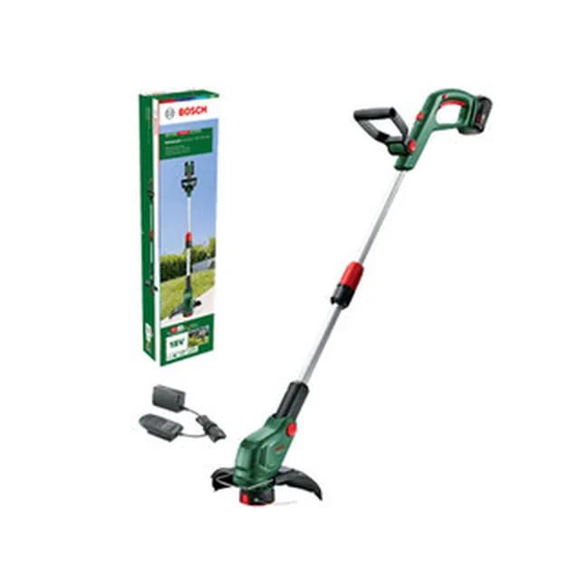 Bosch UniGrassCut 18V-26-500 akkus fűszegélynyíró 18 V | 260 mm | Szénkefés | 1 x 2 Ah akku + töltő