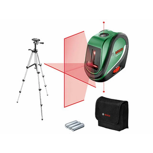 Bosch UniLevel 2 Définir la plage laser de ligne : 0 - 10 m | 3 x élément | Dans une boîte en carton