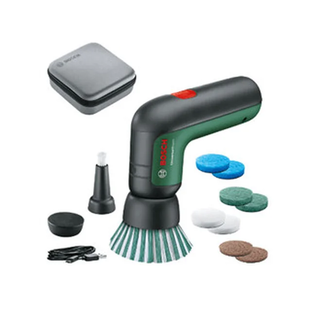 Bosch UniversalBrush akkus tisztítókefe 3,6 V | 215 RPM | USB kábel | Kartondobozban