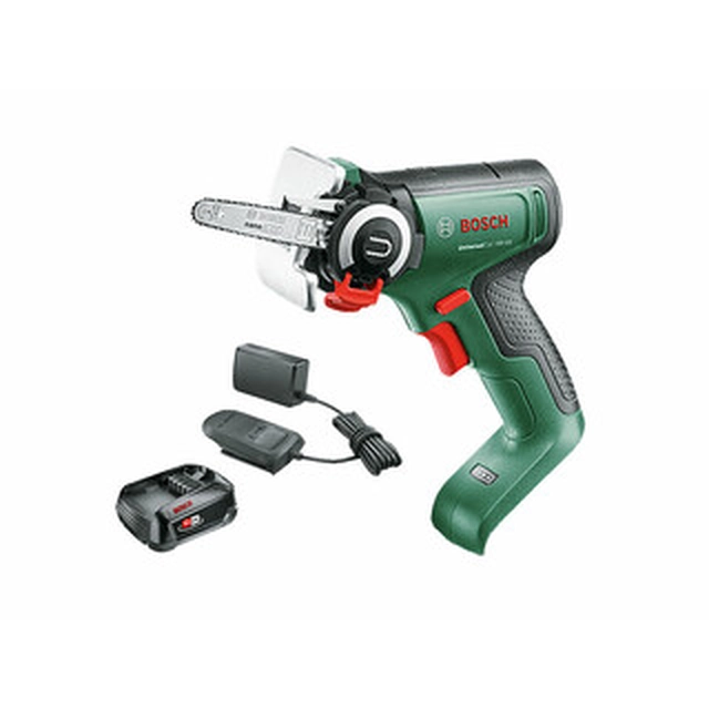 Bosch UniversalCut 18V-65 Akku-Nanoblattsäge 18 V| Schneiden m.65 mm | Kohlebürste |1 X 2,5 Ah Akku + Ladegerät | Im Karton