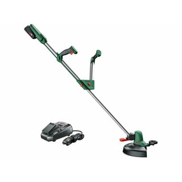 Bosch UniversalGrassCut 18V-26 akkus fűszegélynyíró 18 V | 260 mm | Szénkefés | 1 x 2,5 Ah akku + töltő