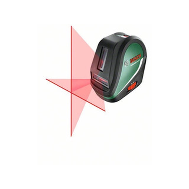 Bosch UniversalLevel 3 Rdeči črtni laser Domet: 0 - 10 m | 3 x element | V kartonski škatli