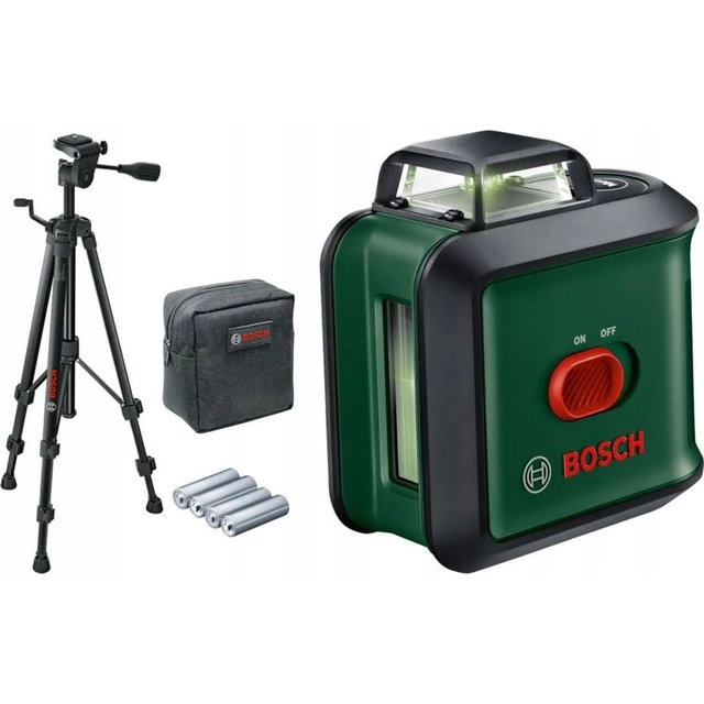 Bosch UniversalLevel cross line laser 360 green 24 m