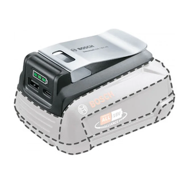 Bosch UniversalUSB 18V-45 micro USB įkroviklis