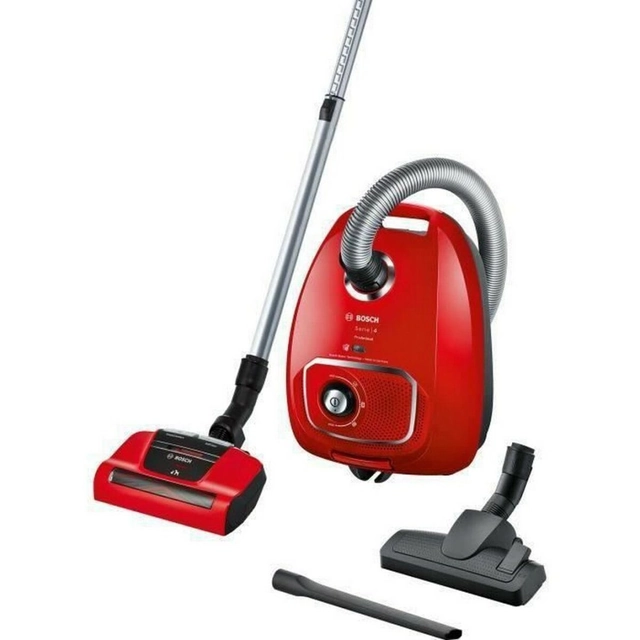 BOSCH Vacuum Cleaner BGBS4PET1 600 W Red 600 W