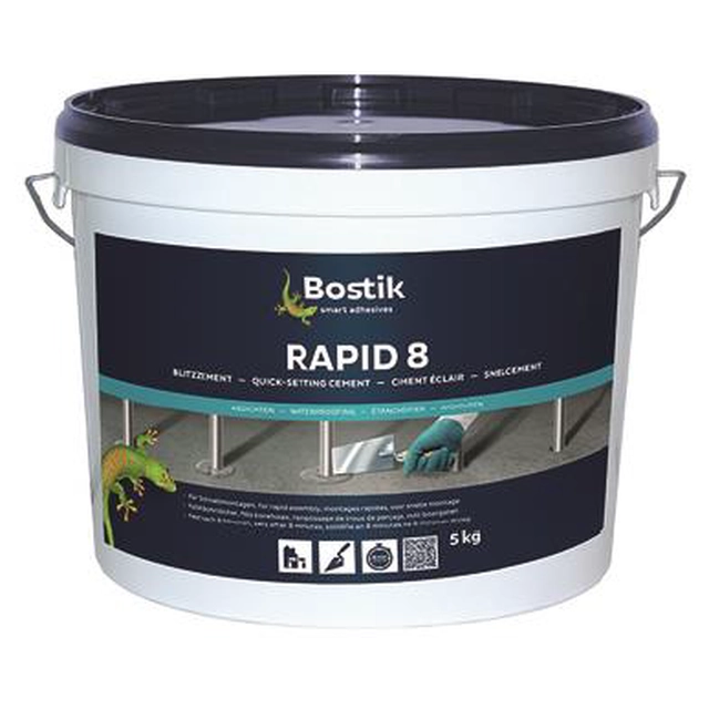 Bostik Rapid 8 | 15kg | fast setting repair cement