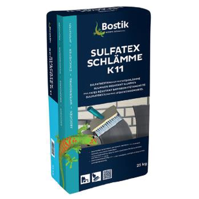 Bostik Sulfatex Schlamme K11 PALETTE | 25kg | one-component sealing compound