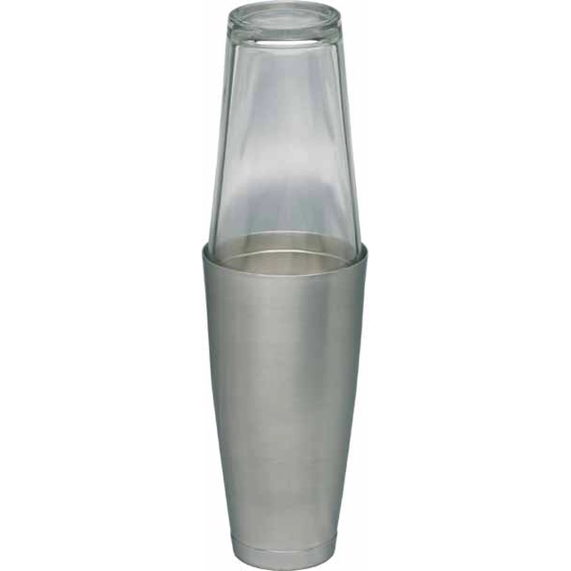 Boston shaker large, weighted, matte finish, 800ml (without glass) DE-00142