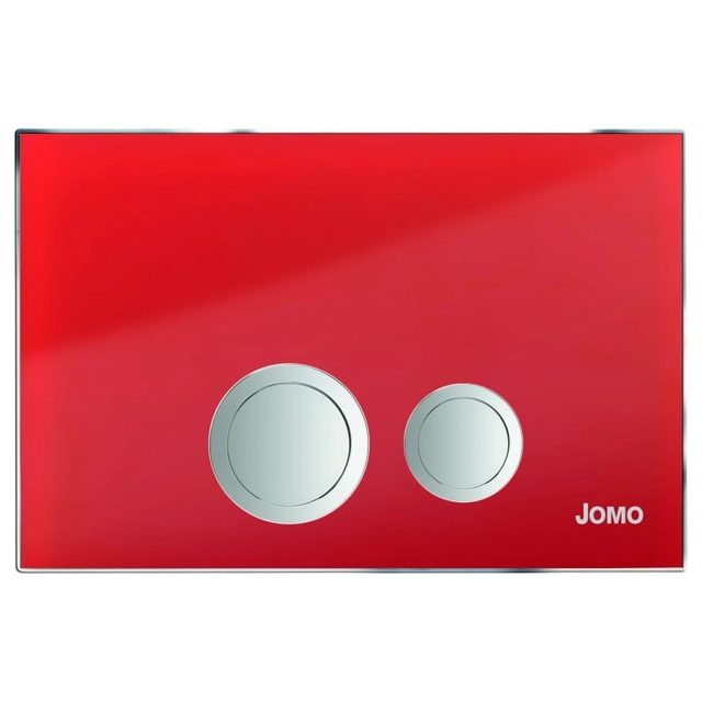 Botão de descarga do vaso sanitário Jomo Avantgarde vermelho 167-30001240-00