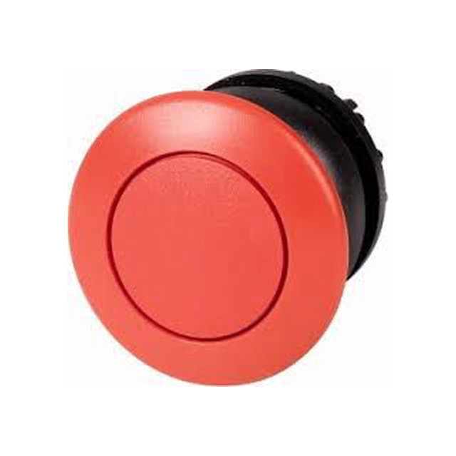 Botón Eaton Red Mushroom con retorno por resorte M22S-DP-R (216715)
