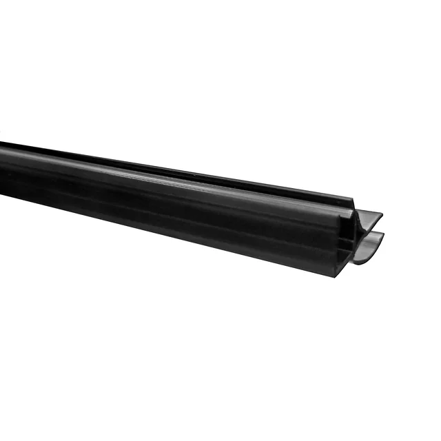 Bottom seal for shower cabin 6-8 mm Rea Black