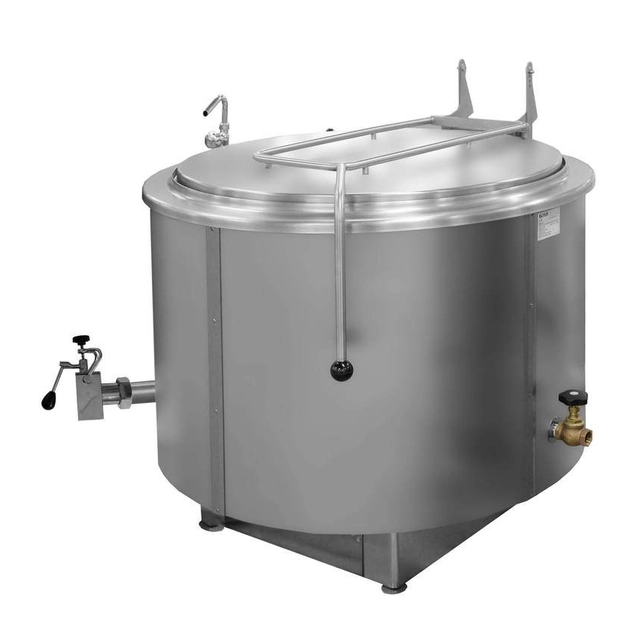 Bouilloire de cuisson, vapeur, 400L, max. 170 kg/h vapeur | Gaztrométal RKD-401