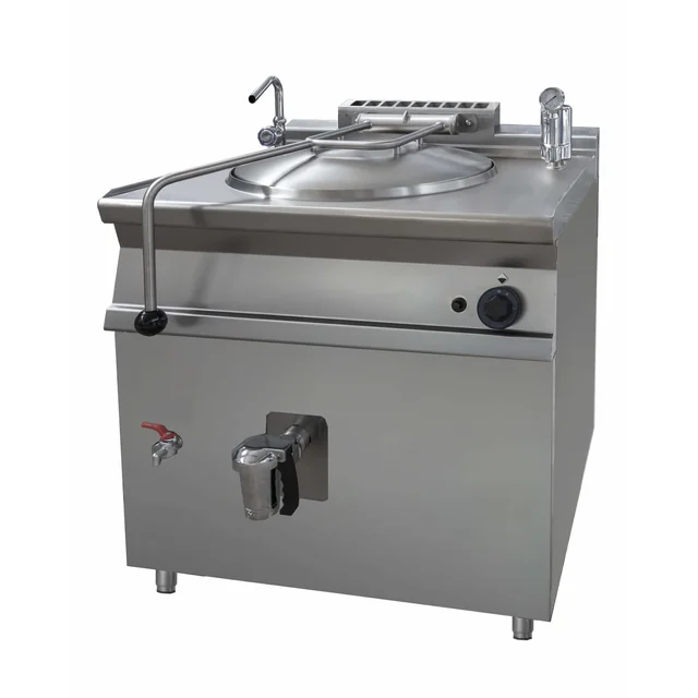 Bouilloire électrique à chauffage indirect | 12 kW | 80 l | 400V | 800x700x900 mm | RQLR-782E