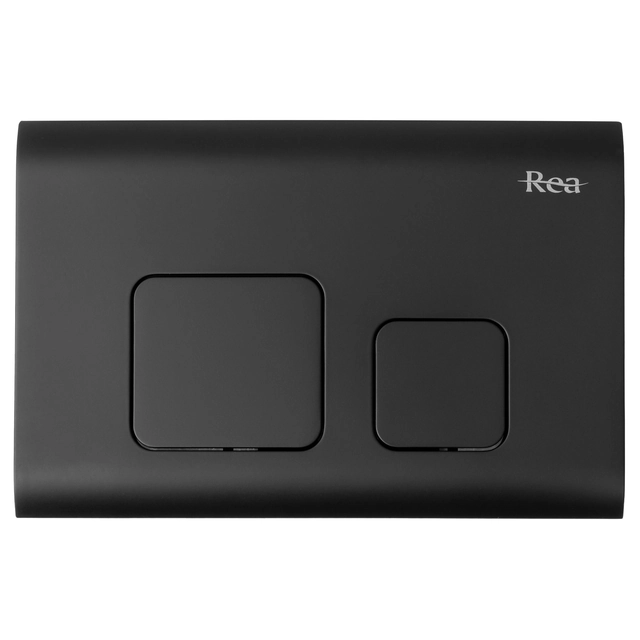 Bouton de type F pour cadre de WC à encastrer Black Mat