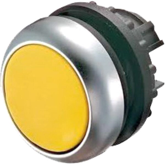 Bouton plat Eaton M22-DL-Y jaune - 216929