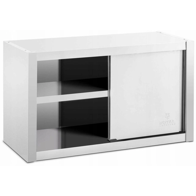 Bovenkast - roestvrij staal - 100 x 45 x 60 cm ROYAL CATERING 10011663 RCSSWC-100X45-S