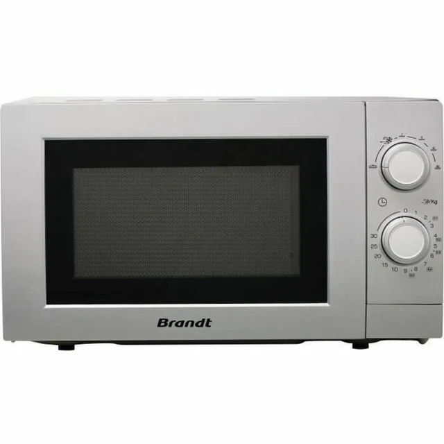 Brandt Microondas 700 W 20 L Prata 700 W 20 L