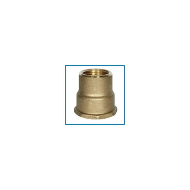 Brass adapter, d 1, / 2 '' - 3/4 '', inside-inside