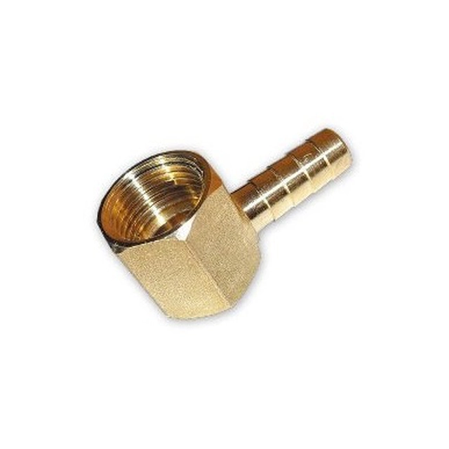 BRASS ANGLE FITTING FOR HOSE 9mm GW 1/2 NIPPLE