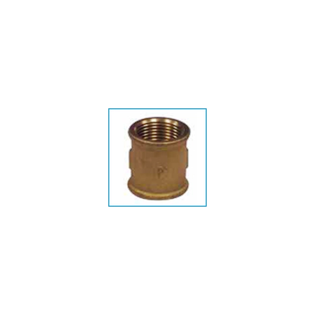 Brass coupling, d, 1''1 / 4, inside-inside