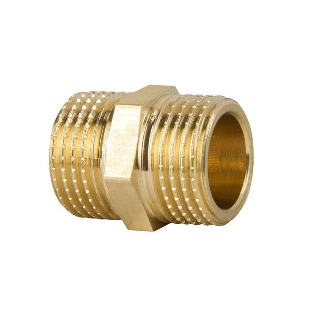 Brass nipple 1 inch GZ/GZ