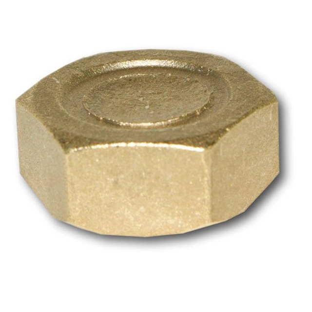 BRASS PLUG CAP BRASS CAP 1/2