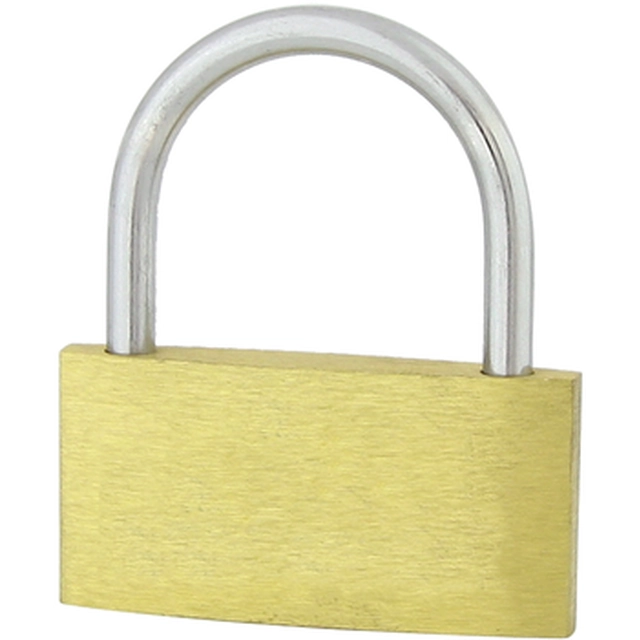 Brass snap padlock 50 mm Domino