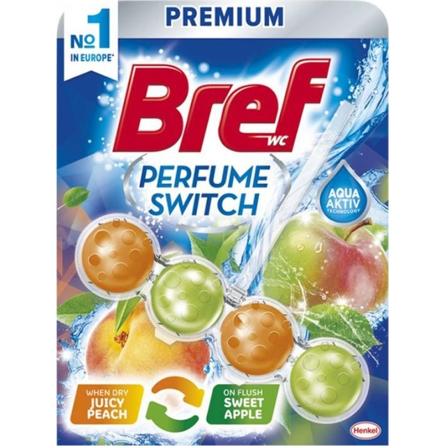 BREF WC block Perfume Peach & lily 50g balls
