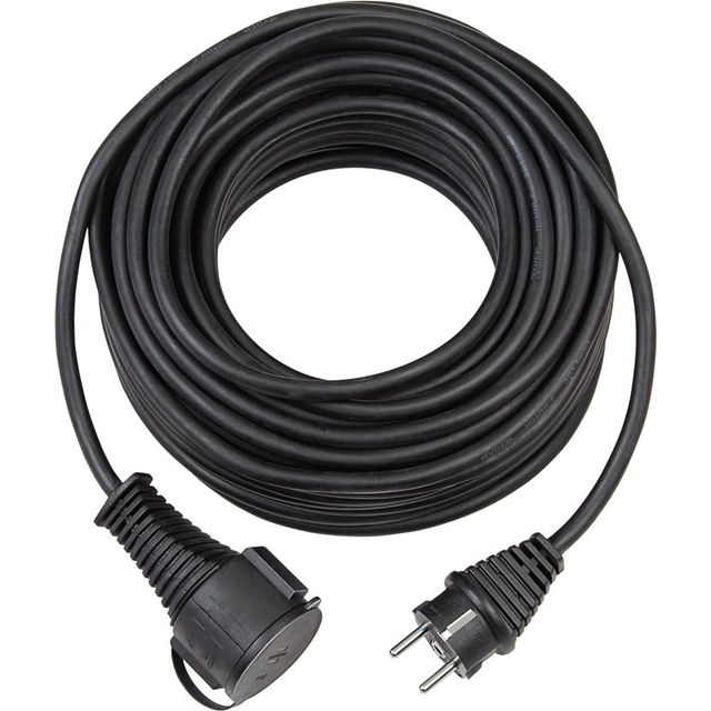 Brennenstuhl Cable de extensión para bate IP44 negro 20m (1161104)