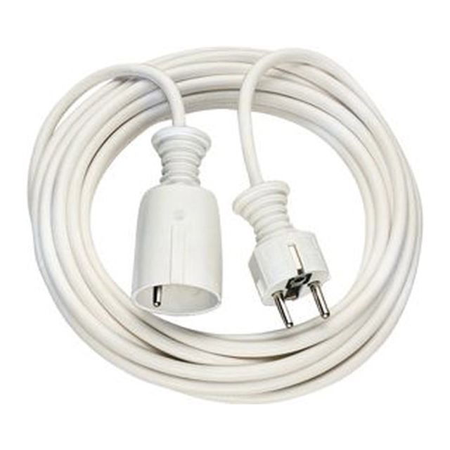 Brennenstuhl Extension cable covered with high-quality plastic, white 5m (1168444)