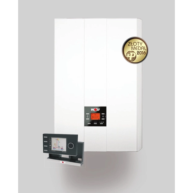 Brennwertkesselpaket FGB-28 + Modul BM-2 + Temperatursensor + Wandsockel darunter BM-2