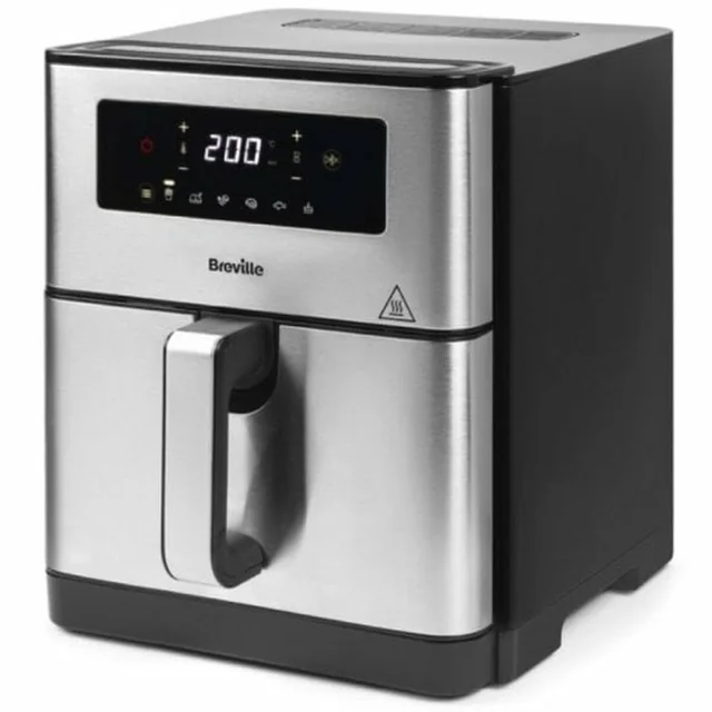 Breville Air Fryer VDF131X 9 L Fekete acél 1700 W