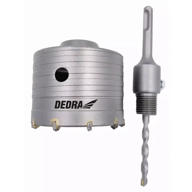 BROCA DE RENDA 120MM HM COM SDS+ CABO DEDRA DED1508-D