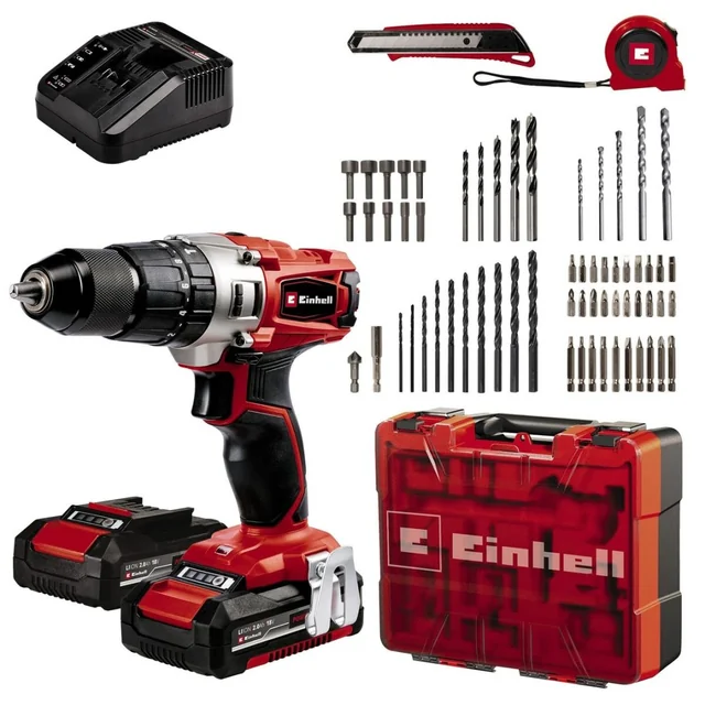 Broca Einhell TE-CD 18/2 Li-i Brushless 2 Ah 44 nm