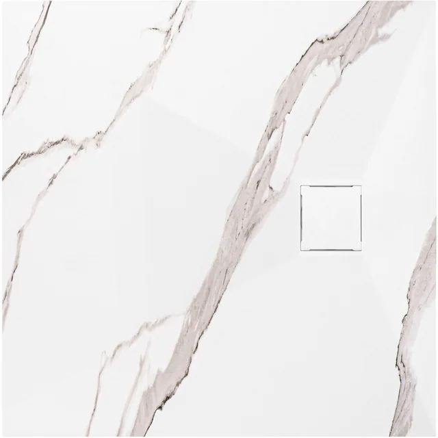 Brodzik prysznicowy Magnum CARRARA WHITE 90x90