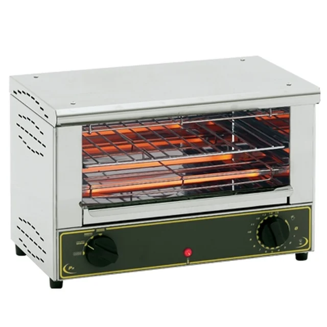 Broodrooster met één niveau 350x240 mm ROLLERGRILL, 777101