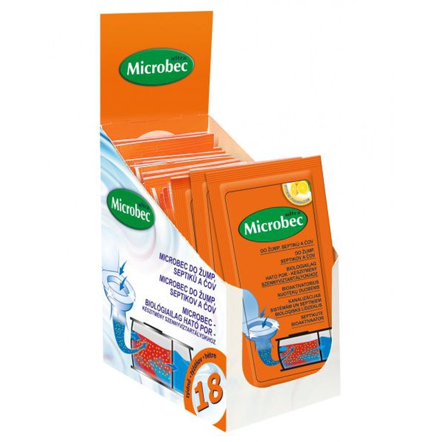 Bros Microbec for cesspools, septic tanks and WWTPs, bag - 25 g