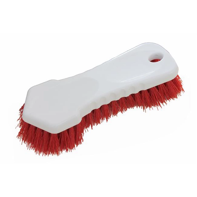 Brosse à récurer HACCP - rouge