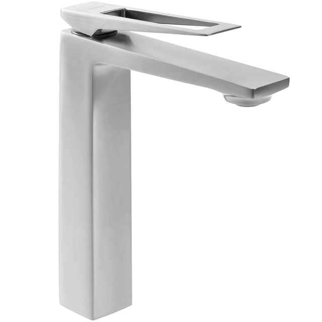 Βρύση νιπτήρα Rea Parker Brushed Nickel High - Επιπλέον 5% έκπτωση με κωδικό REA5