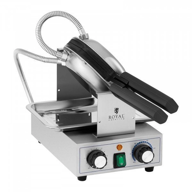 Bubble waffle maker - 1400 W - 50-250°C - timer: 0-15 min ROYAL CATERING 10011980 RCPMW-1400K
