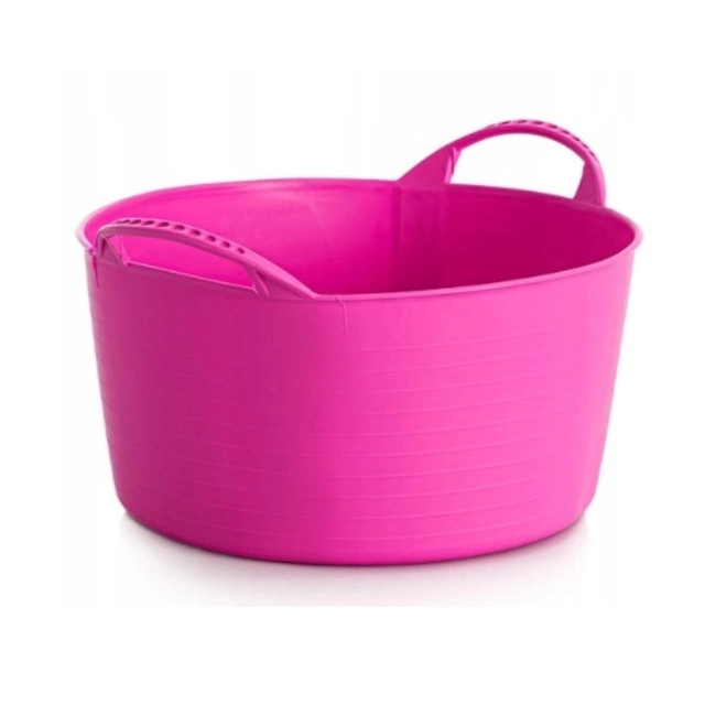 BUCKET CONTAINER FLEXI BASKET 14L FUCHSIA