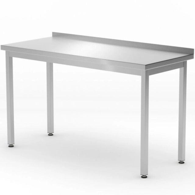 Budget Line STEEL mesa de trabajo con borde 1000 X 600 X 850 mm - Hendi 817209